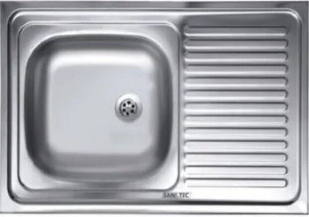 Chiuveta bucatarie din inox adancime 50x80 cm EC-416